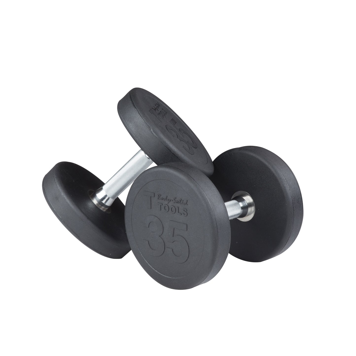 Body-Solid Rubber Round Dumbbells SDP