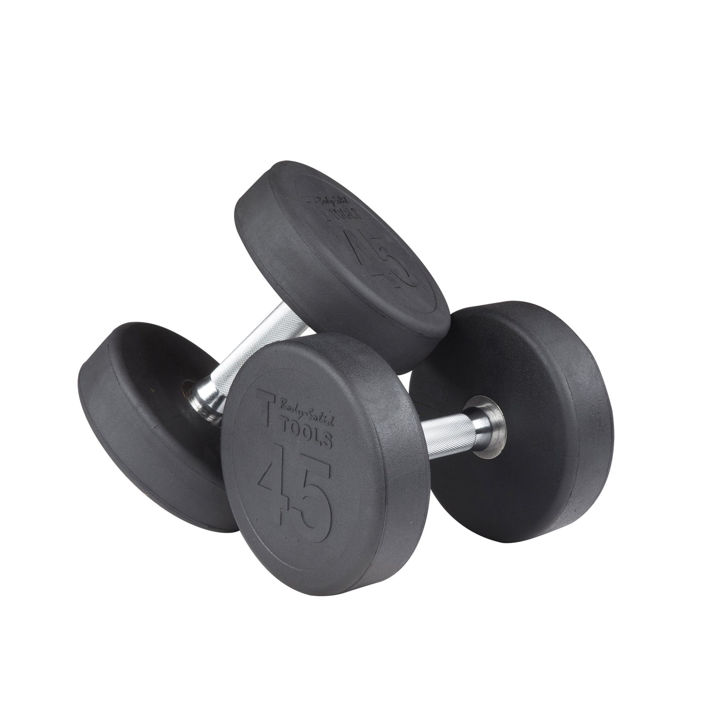 Body-Solid Rubber Round Dumbbells SDP