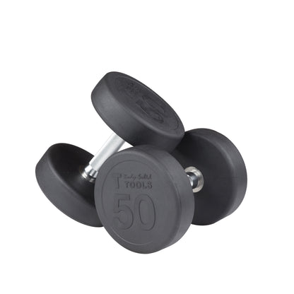 Body-Solid Rubber Round Dumbbells SDP