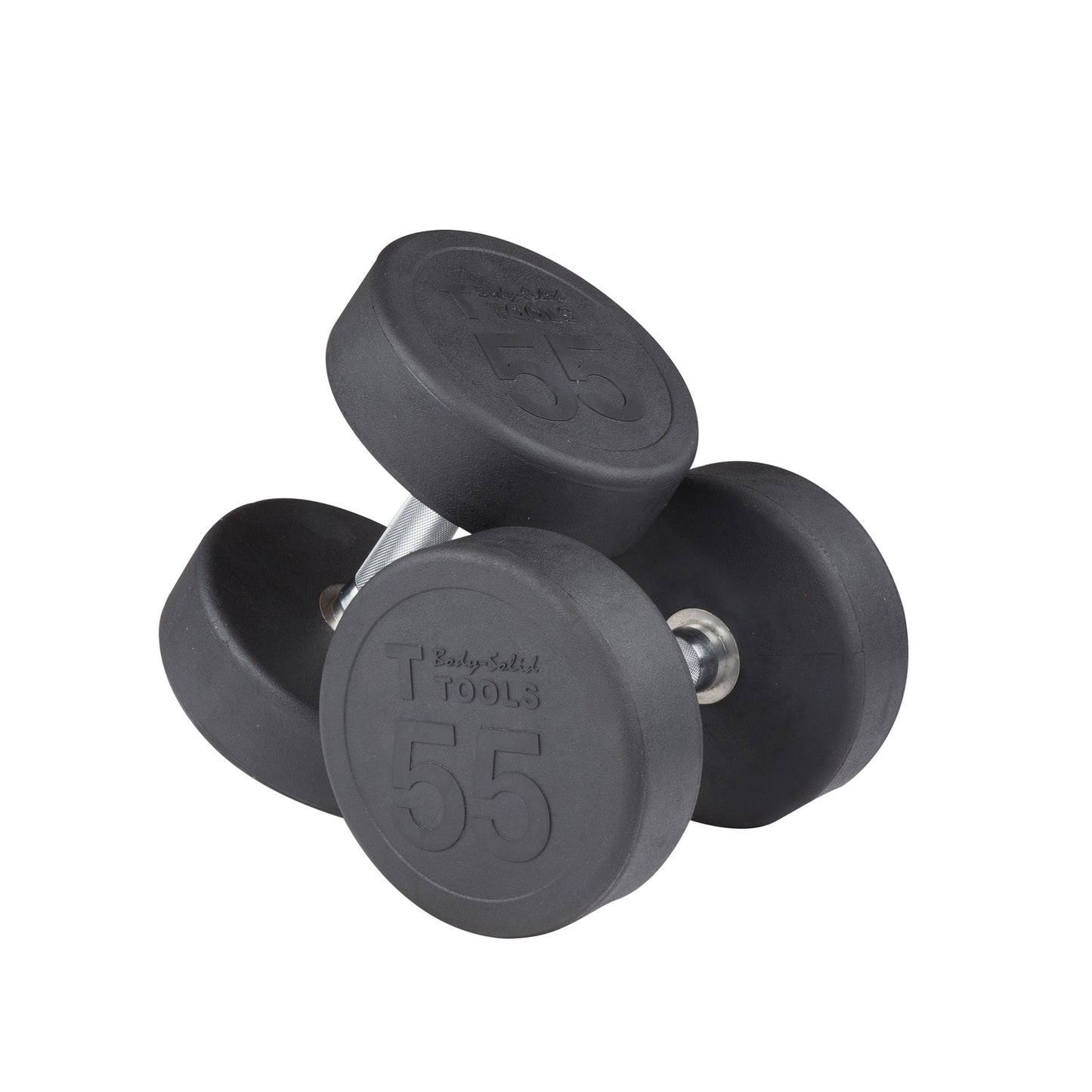 Body-Solid Rubber Round Dumbbells SDP