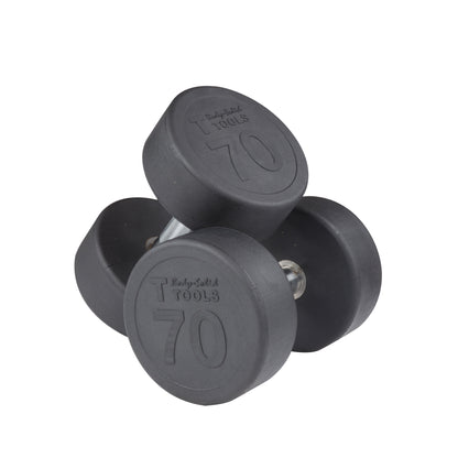 Body-Solid Rubber Round Dumbbells SDP