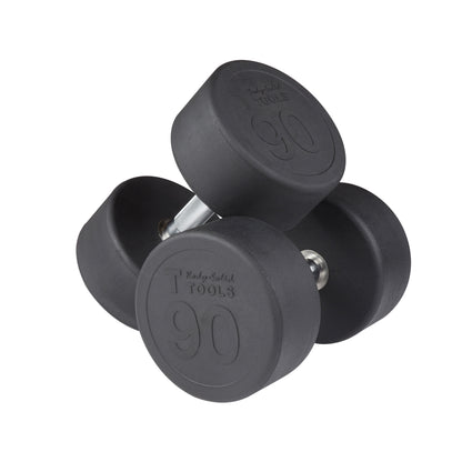 Body-Solid Rubber Round Dumbbells SDP