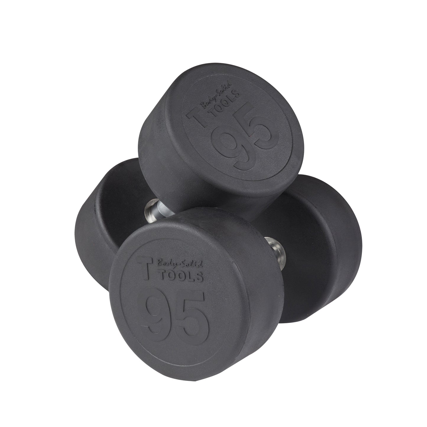 Body-Solid Rubber Round Dumbbells SDP