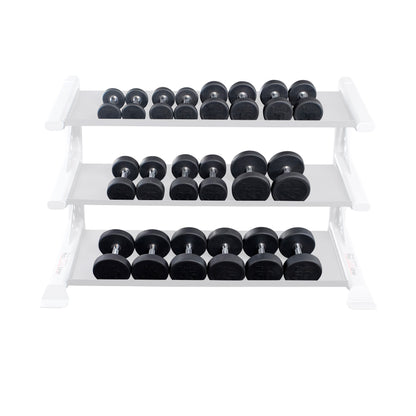 Body-Solid Rubber Round Dumbbell Set SDPS