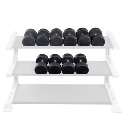 Body-Solid Rubber Round Dumbbell Set SDPS