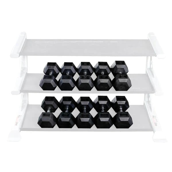 Body-Solid Rubber Hex Dumbbell Sets SDRS