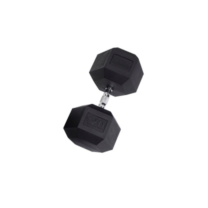 Body-Solid Rubber Hex Dumbbells SDR