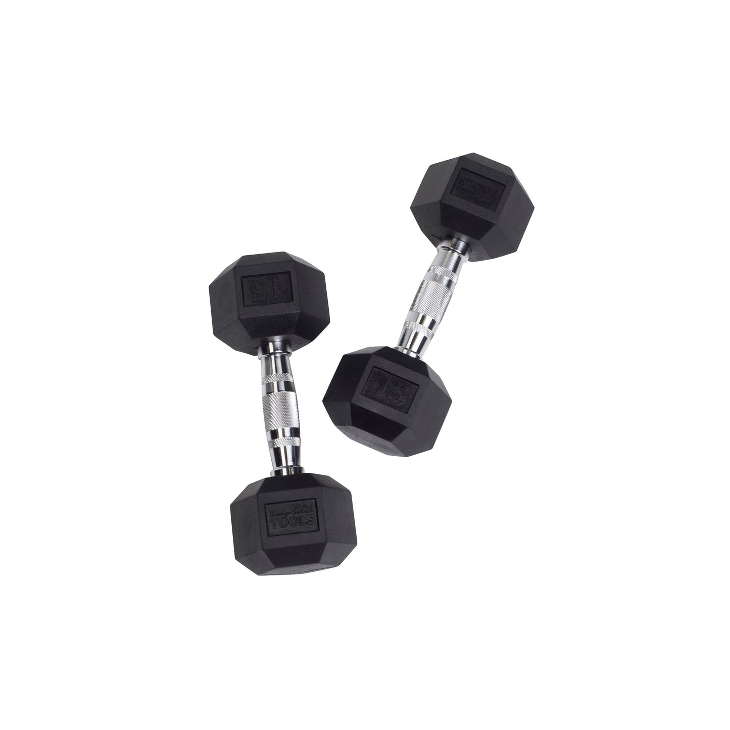 Body-Solid Rubber Hex Dumbbells SDR