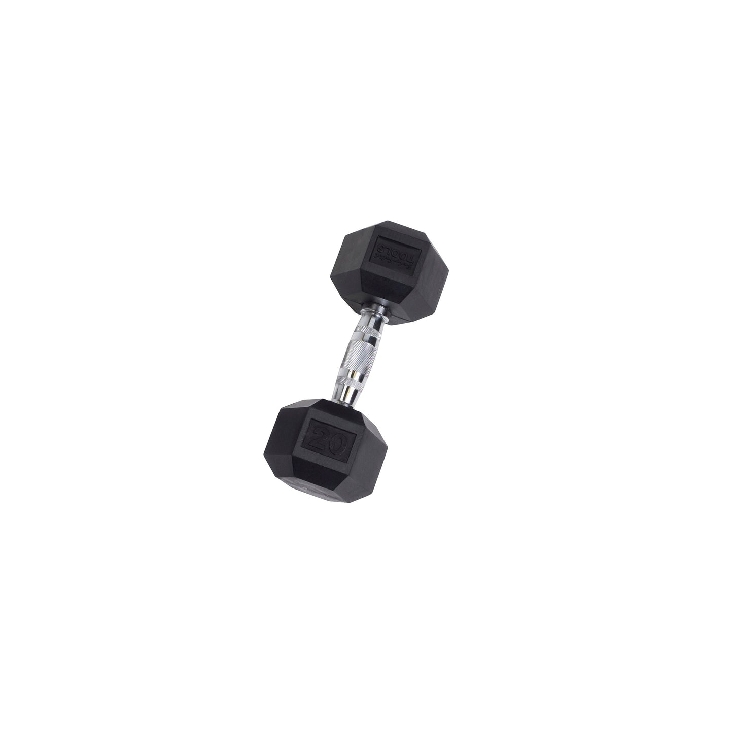 Body-Solid Rubber Hex Dumbbells SDR