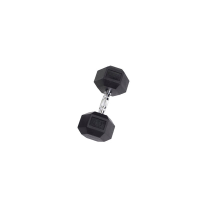 Body-Solid Rubber Hex Dumbbells SDR