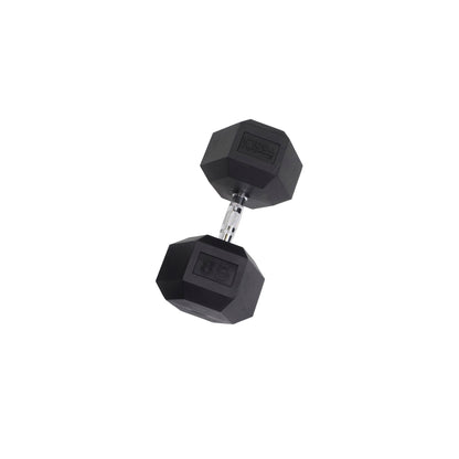 Body-Solid Rubber Hex Dumbbells SDR