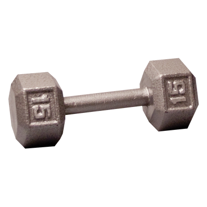 Body-Solid Cast Iron Hex Dumbbells SDX