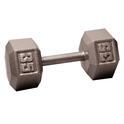 Body-Solid Cast Iron Hex Dumbbells SDX