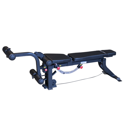 Body-Solid Adjustable Bench with Cable Leg Developer GLEG